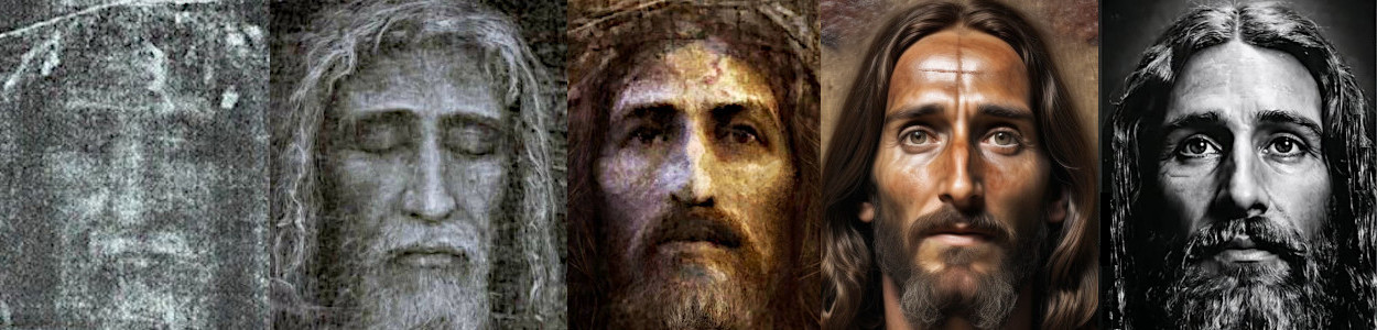 The SHROUD OF TURIN with several enhancements